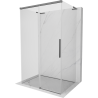 Mexen Rox-3S L Duschkabine 3-seitig verschiebbar 115 x 90 cm, transparent, Gun Metal - 8C2L-115-090-95-00-3S