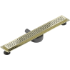 Mexen Flat 360° M08 Drehbarer Linearablauf 60 cm, gold - 1525060-40