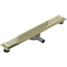 Mexen Flat 360° M08 Drehbarer Linearablauf 60 cm, gold - 1525060-40