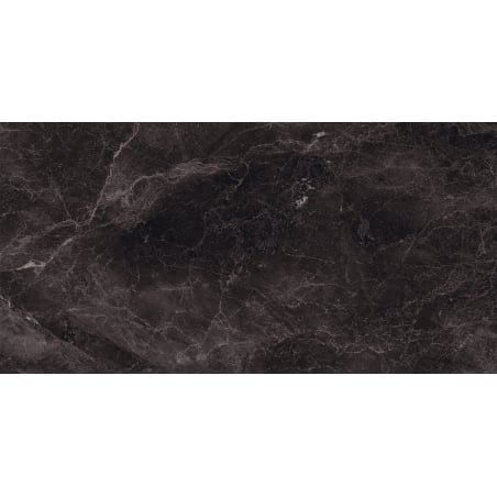Mexen Merison Schwarzes Muster glasiertes Feinsteinzeug rekt. G1, Wand- und Bodenfliese, hoher Glanz - TL203-00-S