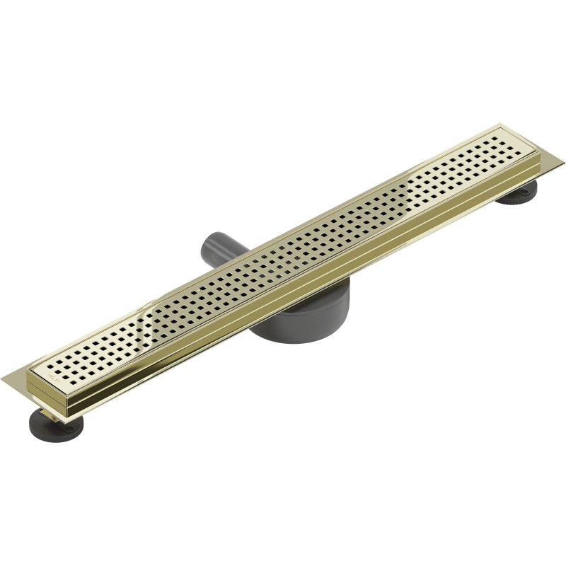 Mexen Flat 360° M08 drehbarer Linienablauf 70 cm, gold - 1525070-40