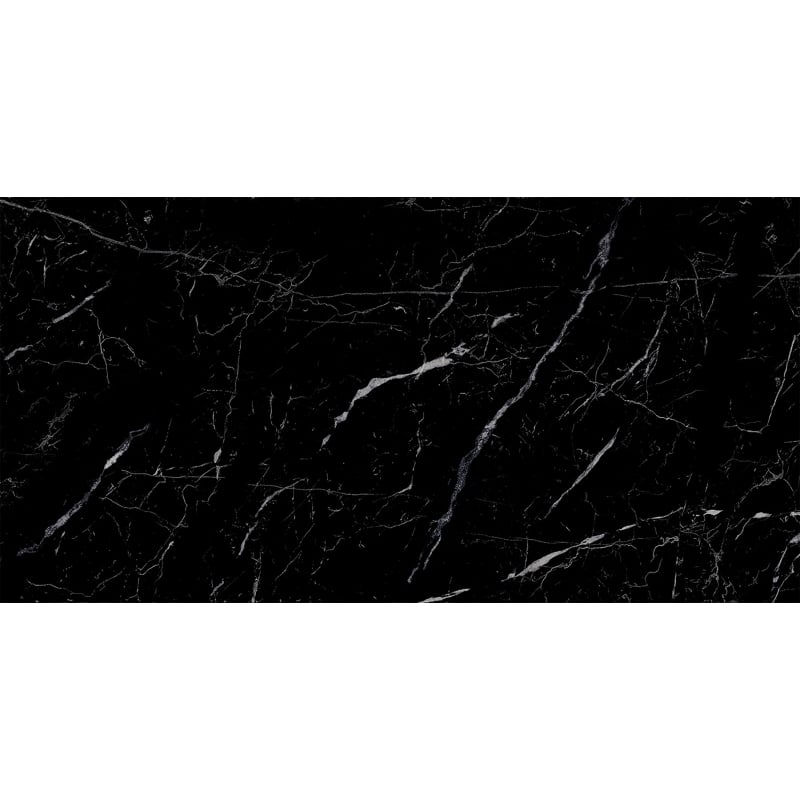 Mexen Simba Schwarze Probe von glasiertem Feinsteinzeug rekt. G1, Boden- und Wandfliese, hochglanzpoliert - TL210-00-S