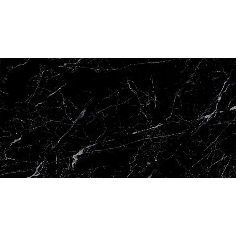 Mexen Simba Schwarze Probe von glasiertem Feinsteinzeug rekt. G1, Boden- und Wandfliese, hochglanzpoliert - TL210-00-S