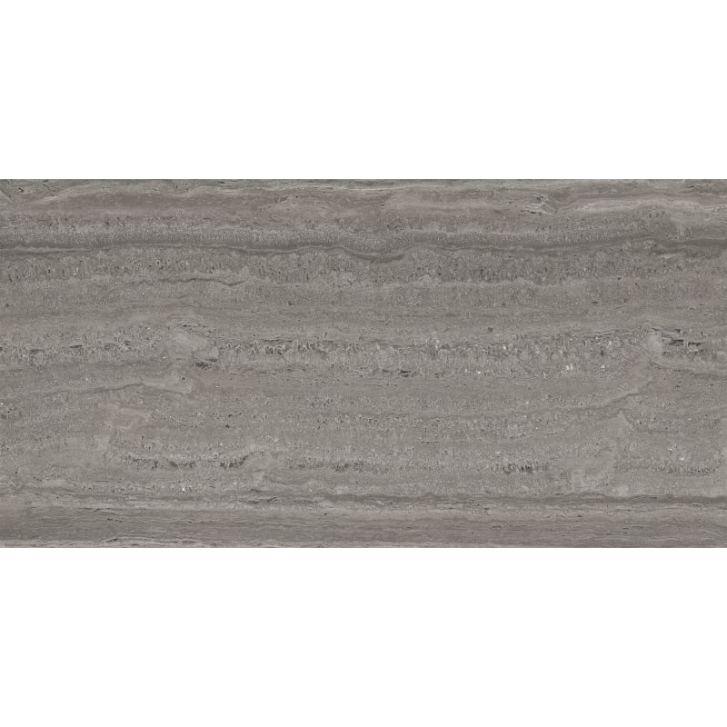 Mexen Neo Travertino Nero Muster einer glasierten rektifizierten Feinsteinzeugfliese G1, Boden-Wand-Fliese, matt - TL302-06-S