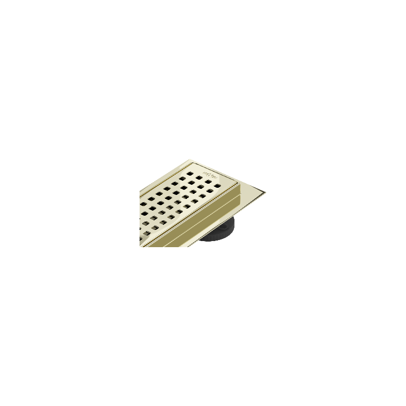Mexen Flat 360° M08 drehbarer Linienablauf 100 cm, gold - 1525100-40