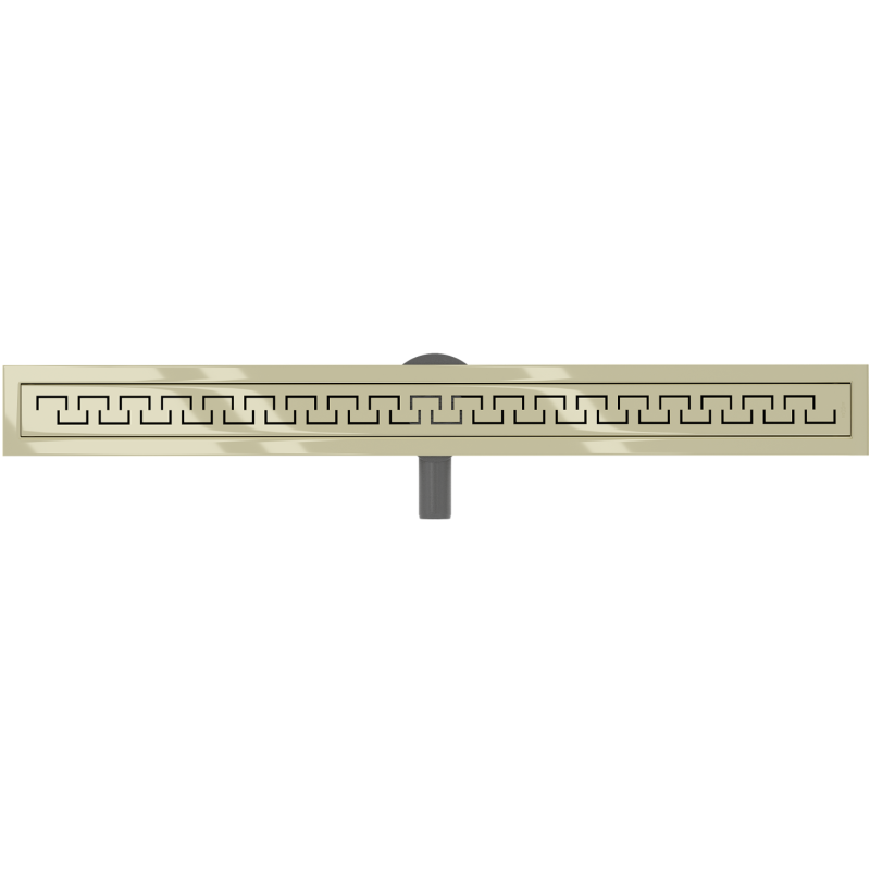 Mexen Flat 360° M15 Drehbarer Linienablauf 100 cm, gold - 1524100-40