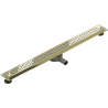 Mexen Flat 360° M15 Linienablauf drehbar 80 cm, gold - 1524080-40