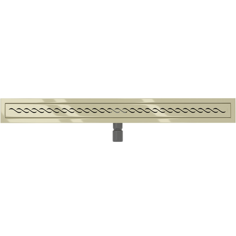 Mexen Flat 360° M18 drehbare Linienentwässerung 90 cm, gold - 1523090-40