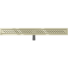 Mexen Flat 360° M18 Drehbarer Linienablauf 80 cm, gold - 1523080-40