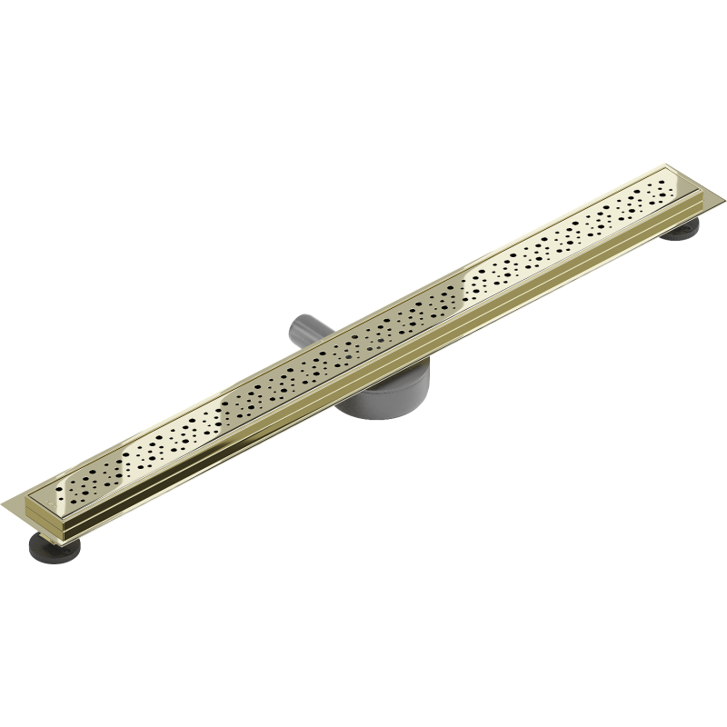 Mexen Flat 360° M12 linearer Drehablauf 80 cm, gold - 1521080-40