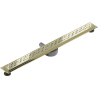 Mexen Flat 360° M12 linearer Drehablauf 80 cm, gold - 1521080-40