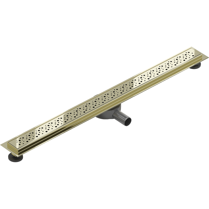 Mexen Flat 360° M12 linearer Drehablauf 80 cm, gold - 1521080-40