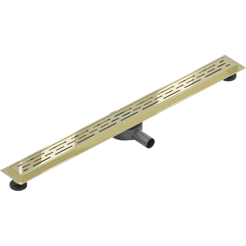 Mexen Flat 360° M01 Drehbarer Linienablauf 100 cm, Gold - 1520100-40