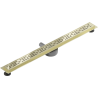 Mexen Flat 360° M01 Drehbarer Linienablauf 100 cm, Gold - 1520100-40