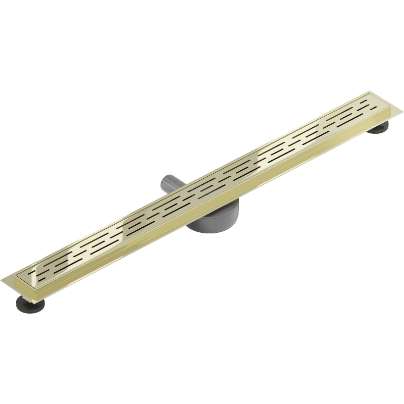 Mexen Flat 360° M01 Drehbarer Rinnenablauf 90 cm, Gold - 1520090-40