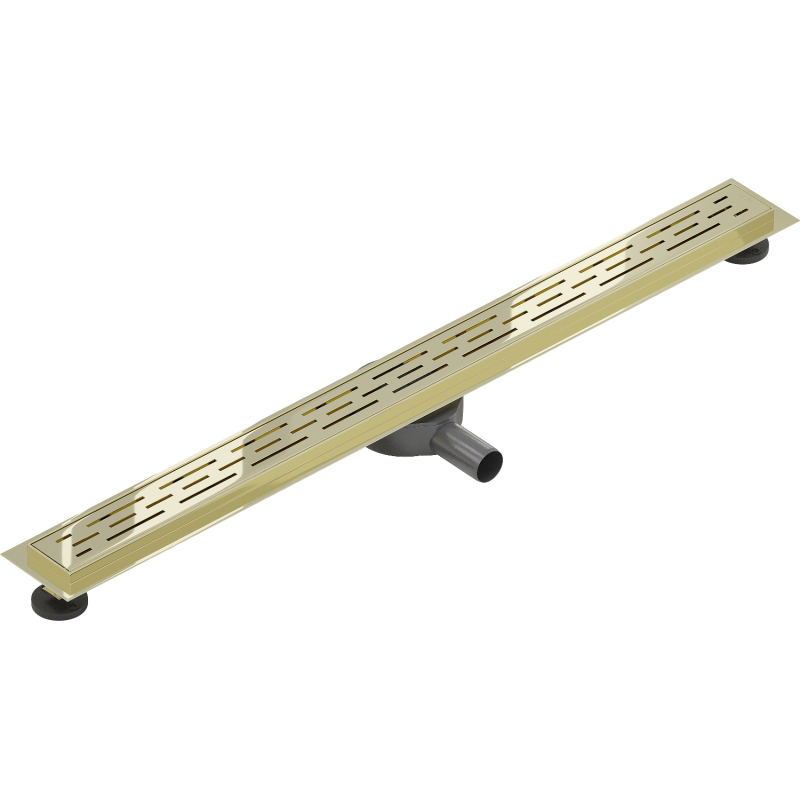 Mexen Flat 360° M01 Drehbarer Rinnenablauf 90 cm, Gold - 1520090-40