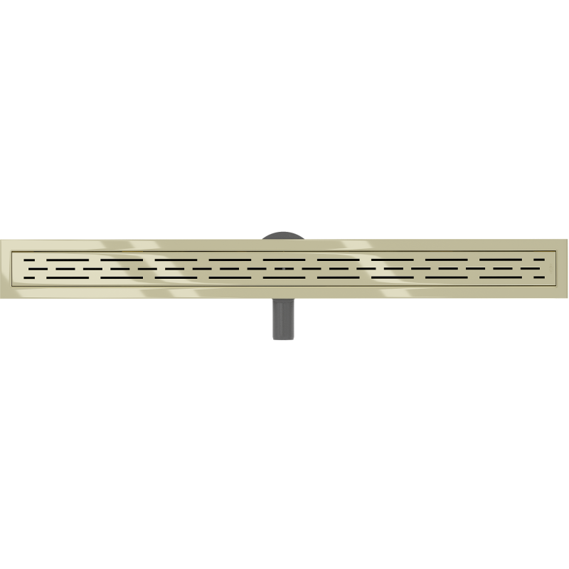 Mexen Flat 360° M01 drehbarer Linienablauf 80 cm, gold - 1520080-40