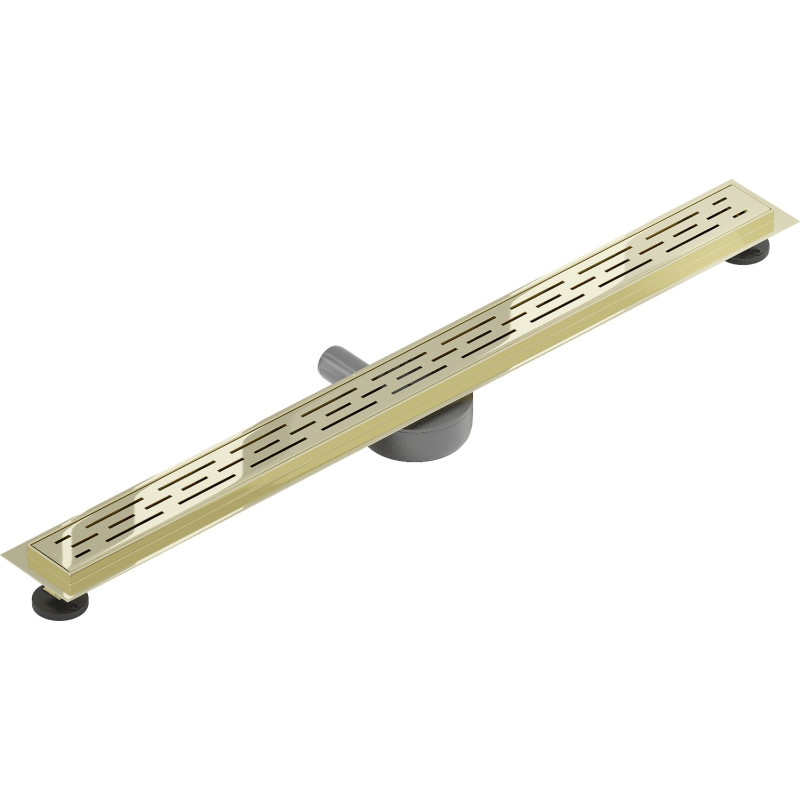 Mexen Flat 360° M01 rotierbarer Linienabfluss 80 cm, gold - 1520080-40
