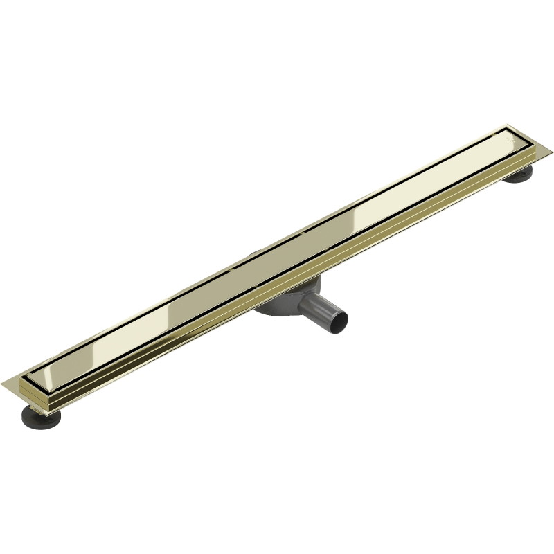 Mexen Flat 360° M13 linearer Drehablauf 2-in-1 100 cm, gold - 1510100-40