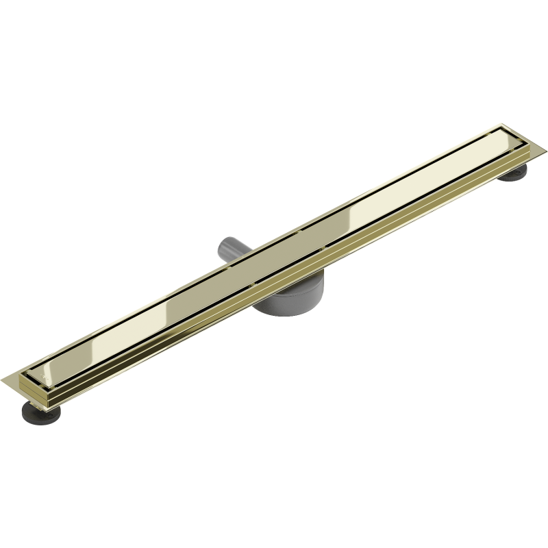 Mexen Flat 360° M13 drehbarer Rinnenablauf 2in1 90 cm, gold - 1510090-40