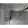 Mexen Mist-H Duo Duschkabine, schwenkbar links 90 x 85 cm, transparent, gold - 8A5-090L-085P-50-00