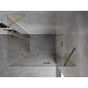 Mexen Mist-H Duo Duschkabine rechts öffnend 80 x 120 cm, transparent, gold - 8A5-080L-120P-50-00