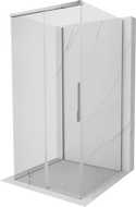 Mexen Rox-3S Duschkabine 3-seitig verschiebbar 90 x 90 cm, transparent, chrom - 8C2-090-090-01-00-3S