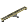 Mexen Flat 360° M33 lineare, drehbare Ablaufrinne 60 cm, gold - 1533060-40