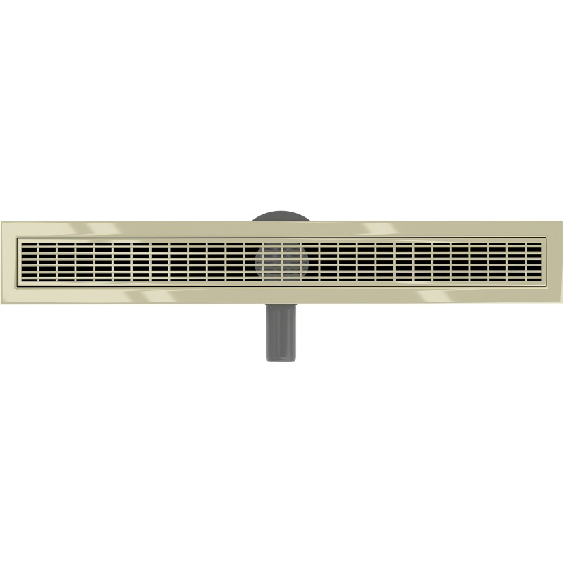 Mexen Flat 360° M33 Drehbarer Linienablauf 60 cm, gold - 1533060-40