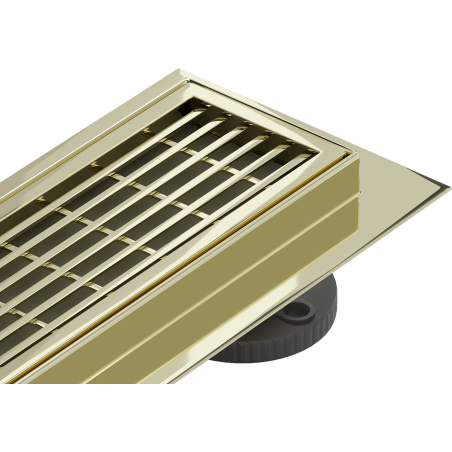 Mexen Flat 360° M33 Rotierender Rinnenablauf 70 cm, Gold - 1533070-40