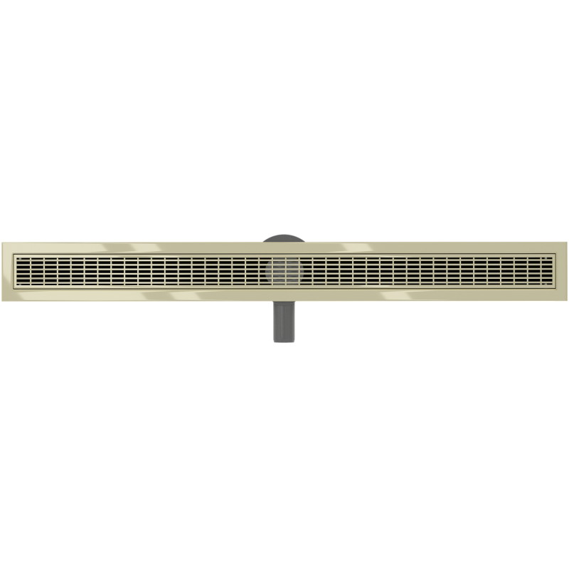 Mexen Flat 360° M33 rotierende Linienentwässerung 90 cm, gold - 1533090-40