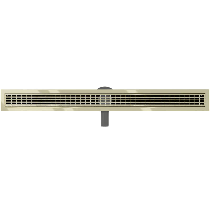 Mexen Flat 360° M33 drehbarer Linienablauf 100 cm, gold - 1533100-40