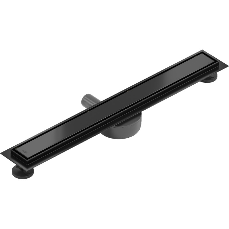 Mexen Flat 360° M13 Rotierender 2-in-1-Lineargully 60 cm, schwarz - 1710060-40