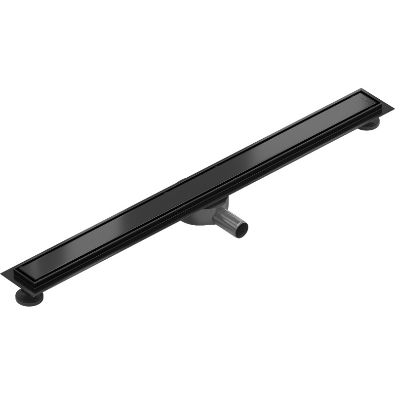 Mexen Flat 360° M13 drehbarer Linienablauf 2 in 1, 80 cm, schwarz - 1710080-40