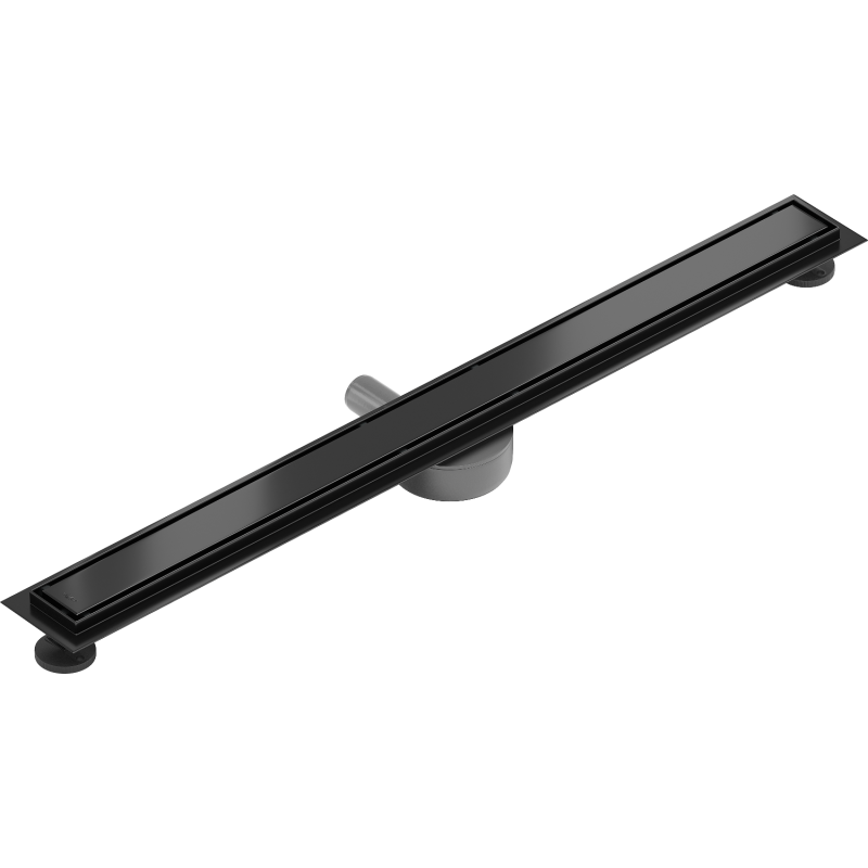 Mexen Flat 360° M13 Drehbarer 2-in-1 Linienablauf 90 cm, schwarz - 1710090-40