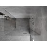 Mexen Mist-H L Duo Duschkabine rechts 95 x 110 cm, transparent, chrom - 8A5L-095L-110P-01-00