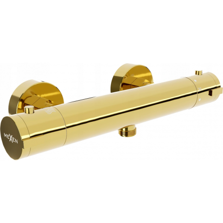 Mexen Kai thermostatische Duscharmatur, gold - 77100-50