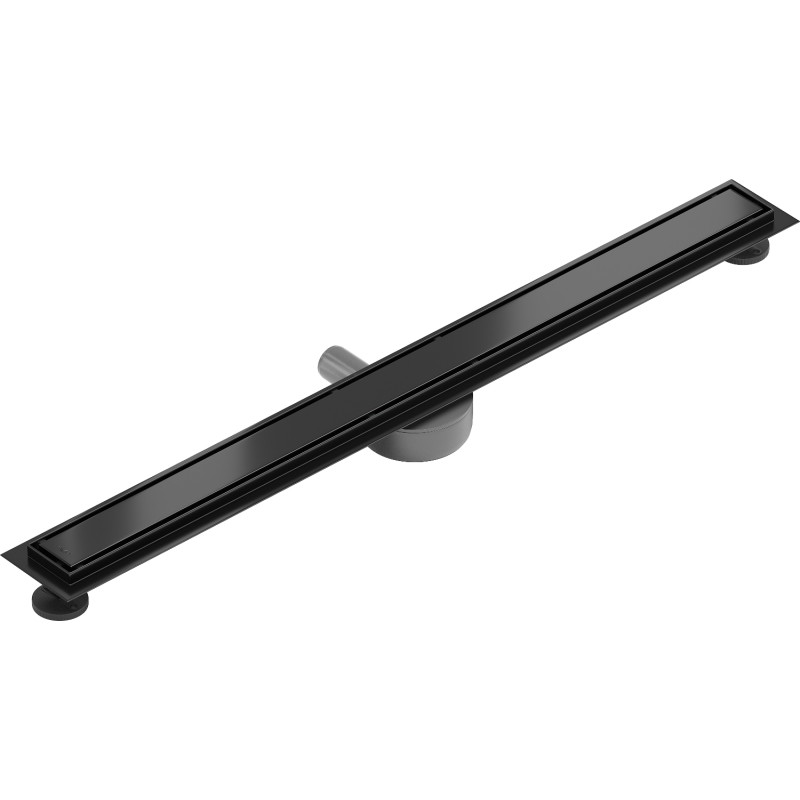 Mexen Flat 360° M13 Drehbarer Linienablauf 2-in-1 100 cm, schwarz - 1710100-40