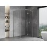 Mexen Mist-H L Duo Duschkabine Schwingtür rechts 110 x 120 cm, transparent, Chrom - 8A5L-110L-120P-01-00