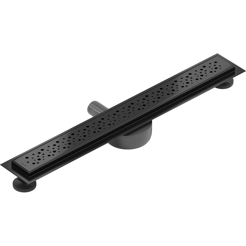 Mexen Flat 360° M12 Drehbarer Linienablauf 50 cm, schwarz - 1721050-40