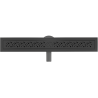 Mexen Flat 360° M12 Rotierende Linienentwässerung 70 cm, schwarz - 1721070-40