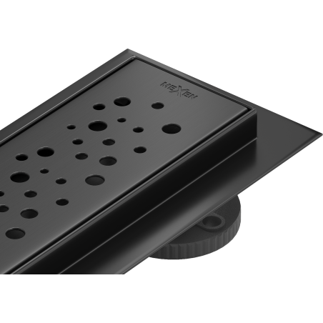 Mexen Flat 360° M12 Rotationsablauf 70 cm, schwarz - 1721070-40