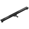 Mexen Flat 360° M12 Linearer Ablaufschacht 100 cm, schwarz, drehbar - 1721100-40