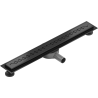 Mexen Flat 360° M18 drehbarer Rinnenablauf 60 cm, schwarz - 1723060-40