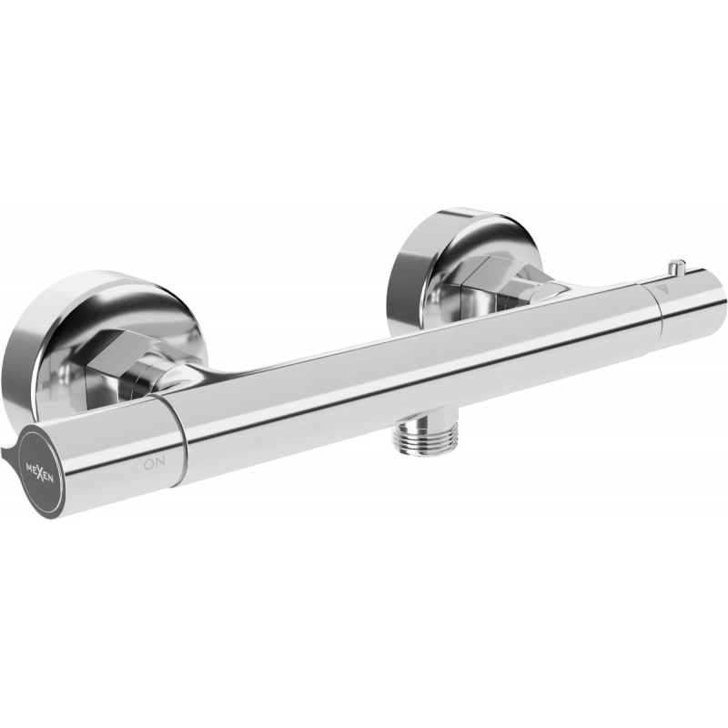 Mexen Slim Thermostatische Duscharmatur, Chrom - 77105-00
