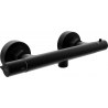 Mexen Slim thermostatische Duscharmatur, schwarz - 77105-70