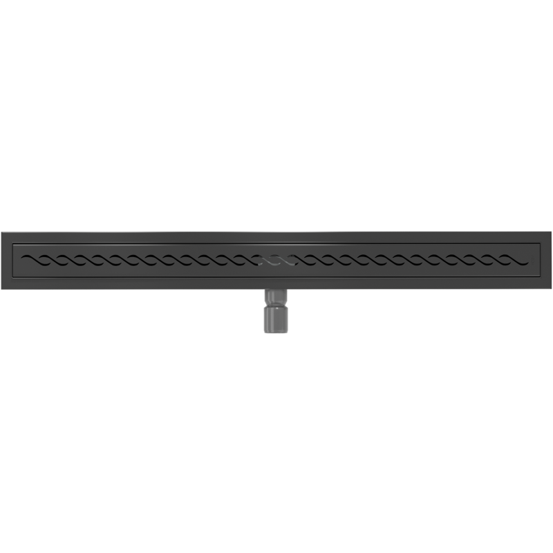 Mexen Flat 360° M18 Drehbarer Linienablauf 100 cm, schwarz - 1723100-40