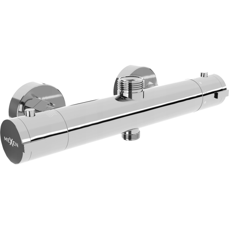 Mexen Kai thermostatische Duscharmatur, Chrom - 77150-00