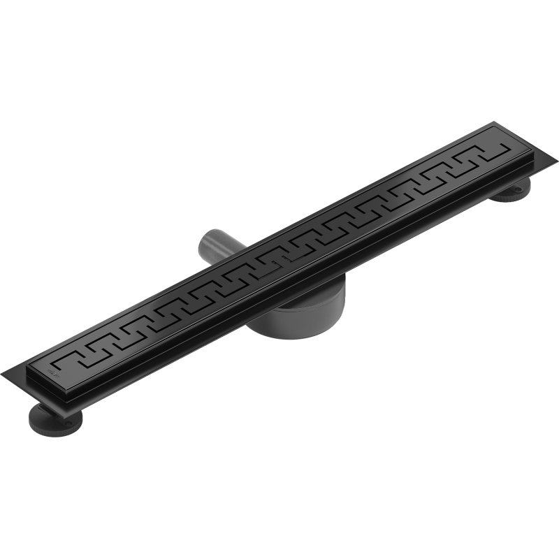 Mexen Flat 360° M15 drehbarer Linearablauf 70 cm, schwarz - 1724070-40