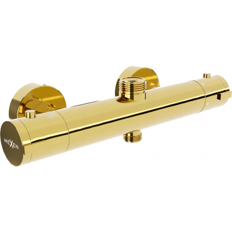Mexen Kai thermostatische Duscharmatur, gold - 77150-50